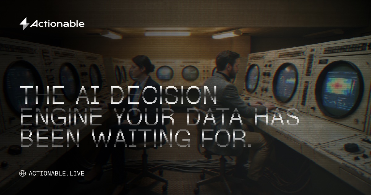 Actionable: AI engine to predict and act on customer data